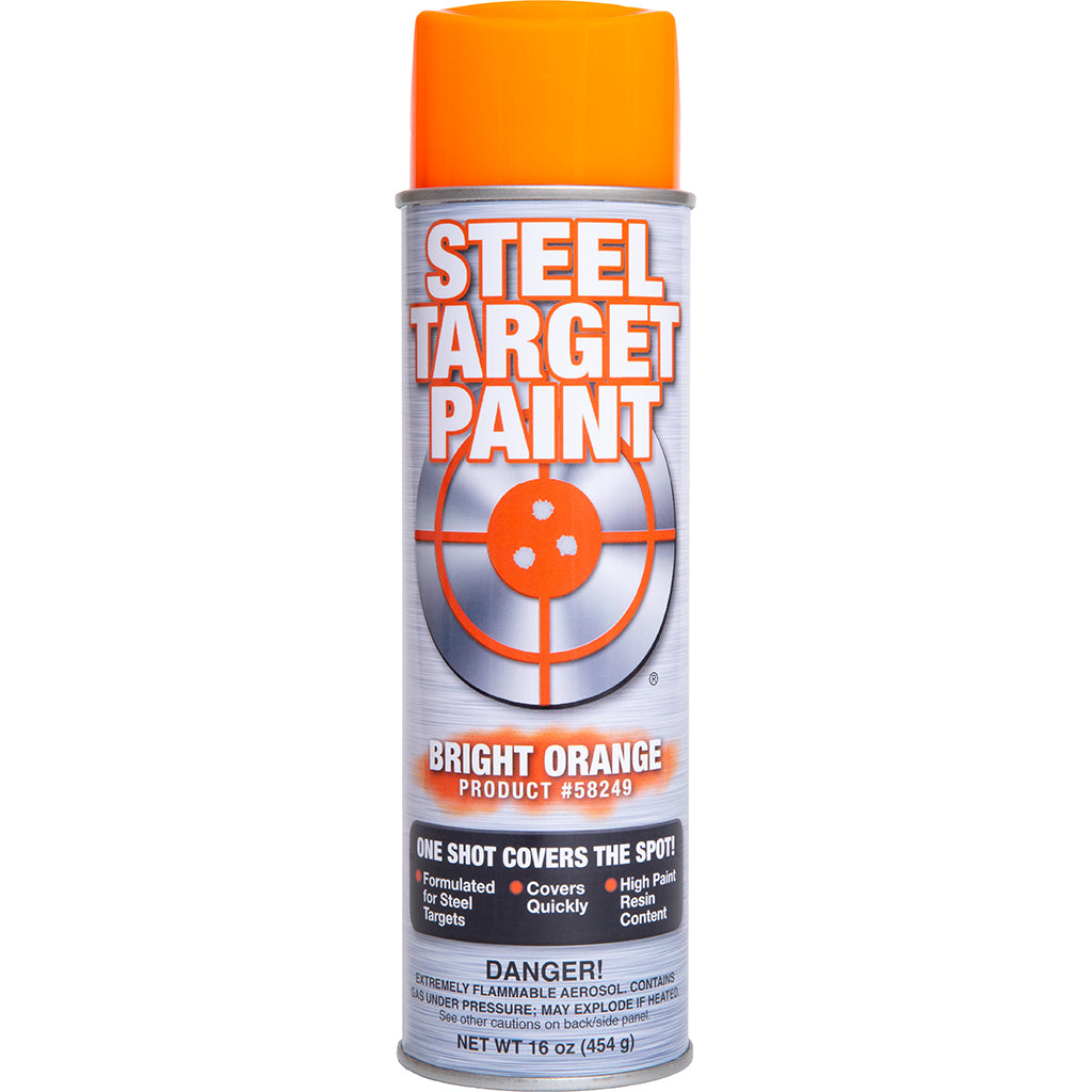 Bright Orange Steel Target Paint