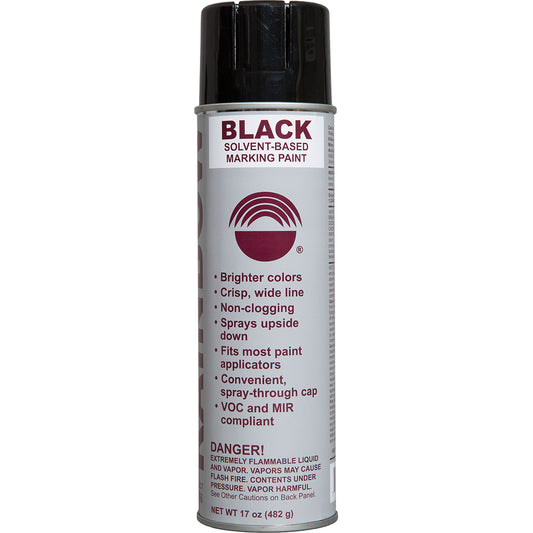 Solvent-Based Inverted-Tip Marking Paint Black