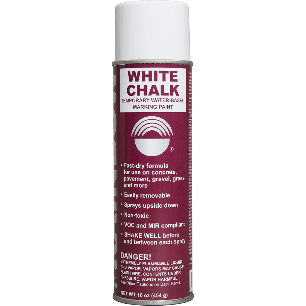 Water-Based Inverted-Tip Marking Paint White Chalk