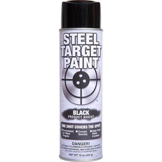 Black Steel Target Paint