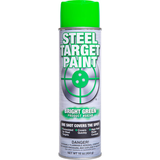 Bright Green Steel Target Paint