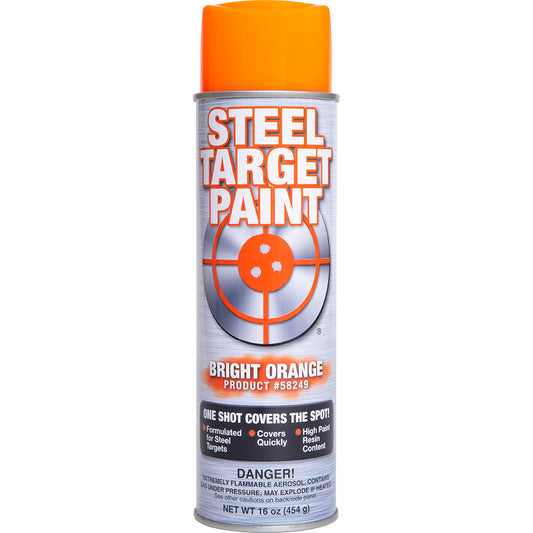 Bright Orange Steel Target Paint