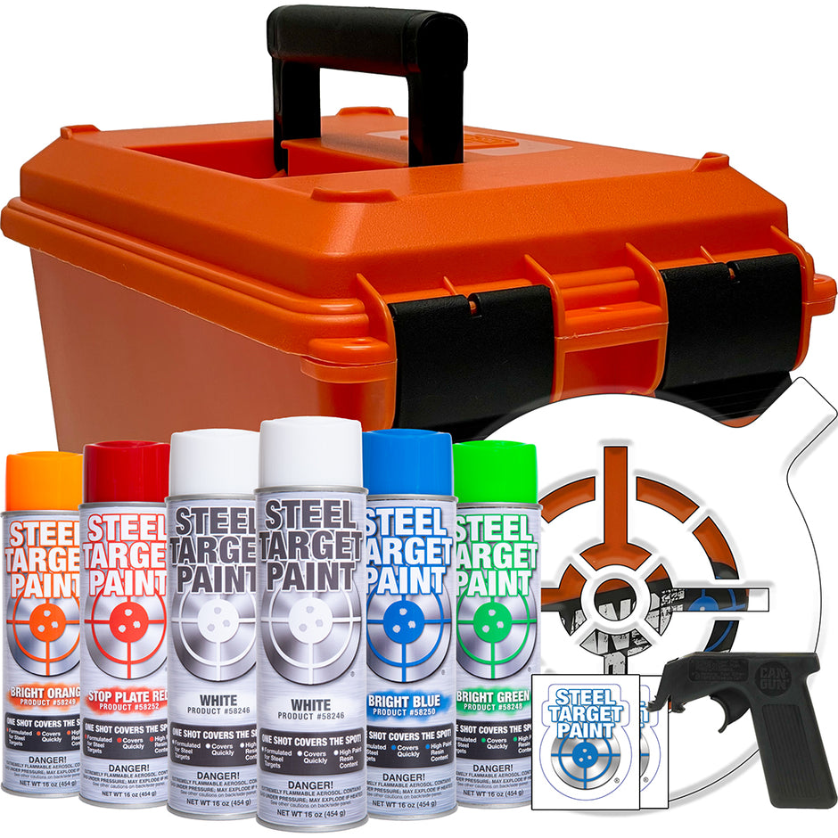 Steel Razor From Target Orange Box RangeStore.net - Home of Steel Target Paint