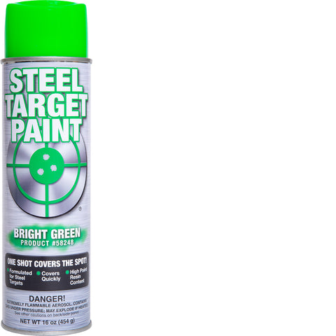 Bright Green Steel Target Paint