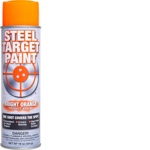 Bright Orange Steel Target Paint